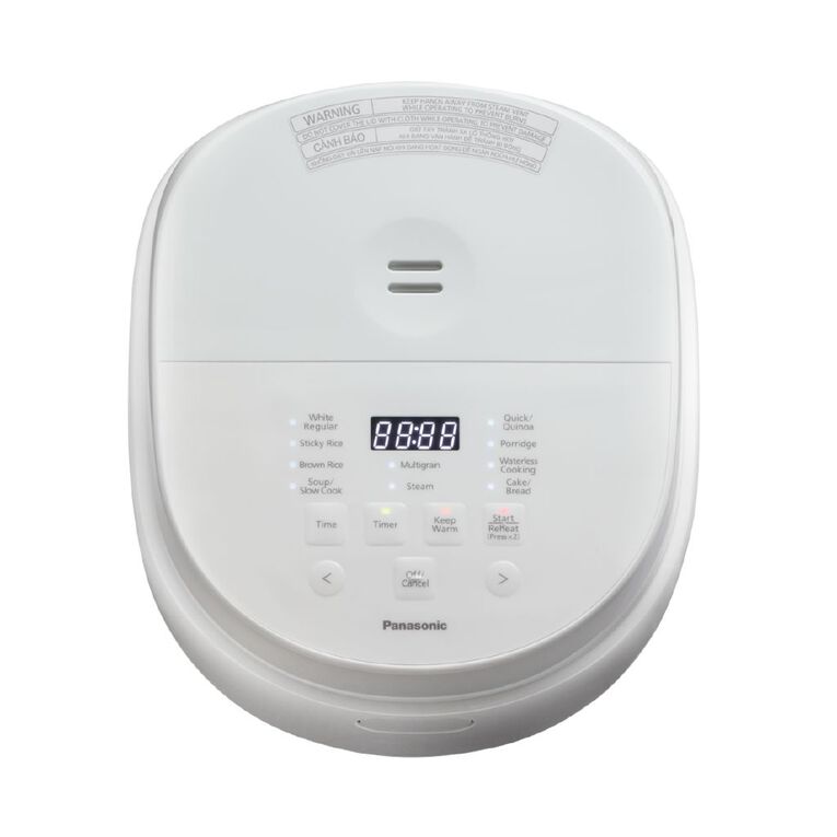 Panasonic 1L Multifunction Rice Cooker White SR-DL104WST, , hi-res