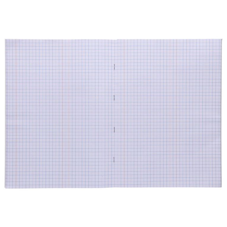 WS Maths 3 Toru 7mm Quad 32 Leaf with Margins Blue, , hi-res