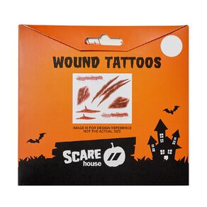 Scarehouse Wound Tattoos