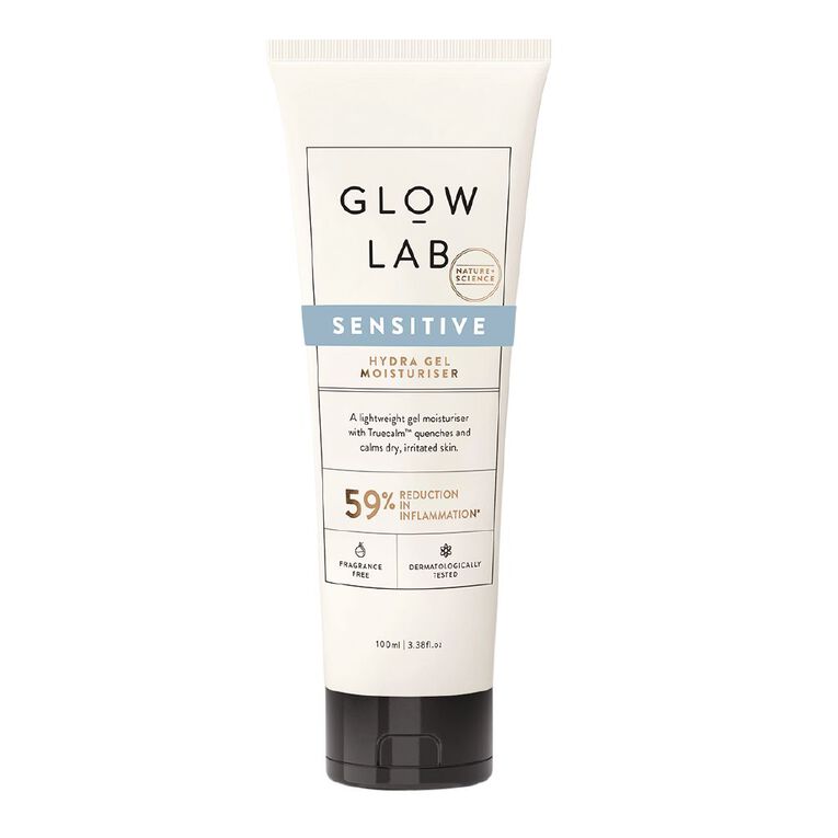 Glow Lab Sensitive Hydra Gel Moisturiser 100ml The Warehouse