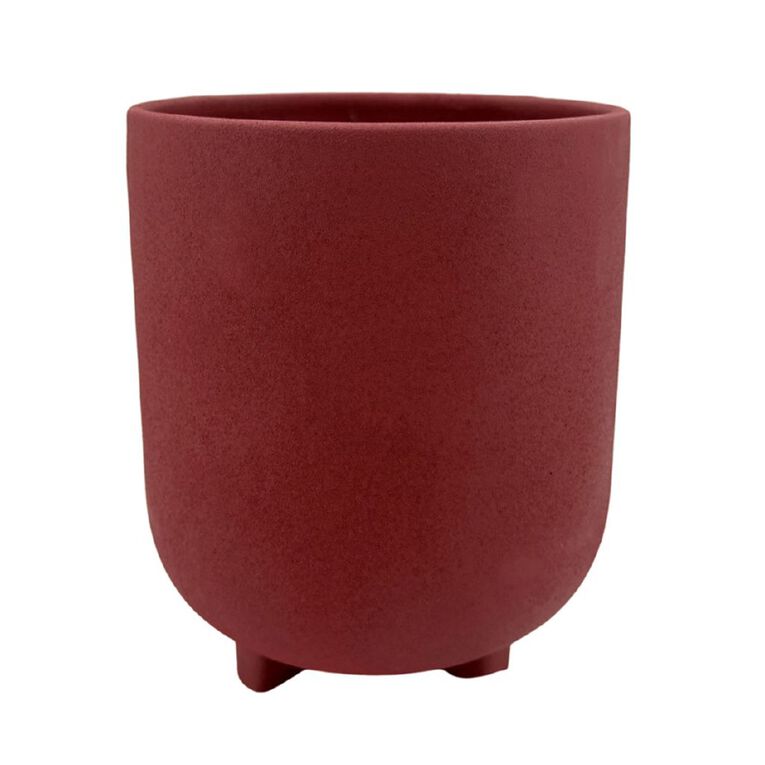 Northcote Pottery Zara Pedestal Pot-Berry 15cm, , hi-res
