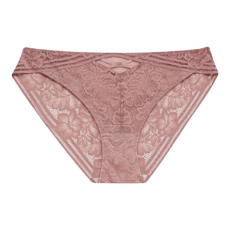 H&H Women's Carol Bikini Briefs, Pink, hi-res