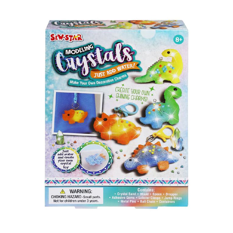 Sew Star Modeling Crystal Charms Dinosaur, , hi-res