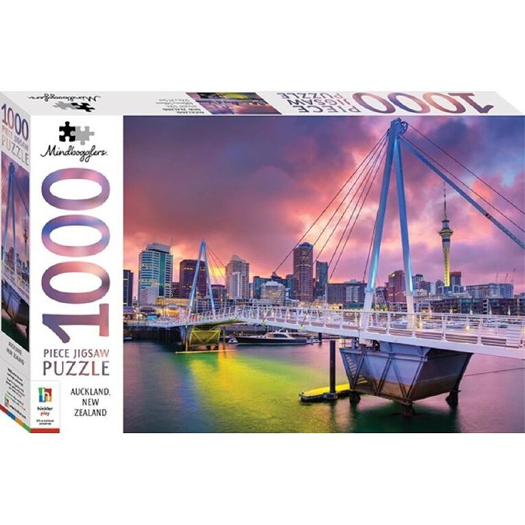 Mindbogglers Auckland 1000 Piece Puzzle, , hi-res