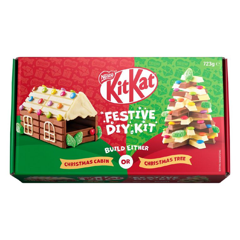 KitKat DIY 2-in-1 Cabin Boxed Chocolate 723g, , hi-res