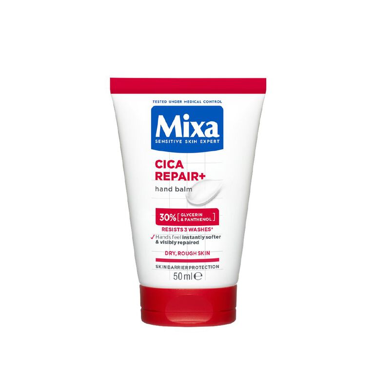 Mixa Urea Cica Repair+ Hand Balm 50ml, , hi-res