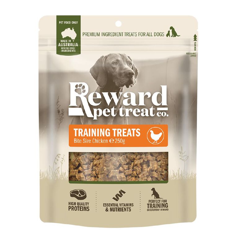 Reward Reward Pet Treat Co Chicken Training Treats 250g The Warehouse