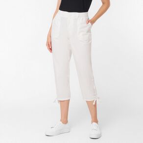 H&H Women's Rouched Hem Pants
