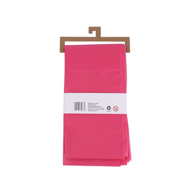 Party Inc Table Cover 137cm x 274cm Pink, , hi-res