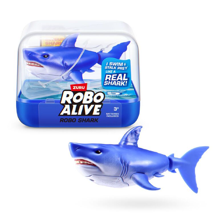 Zuru Robo Alive Water Activated Swimming Shark Series 1, , hi-res