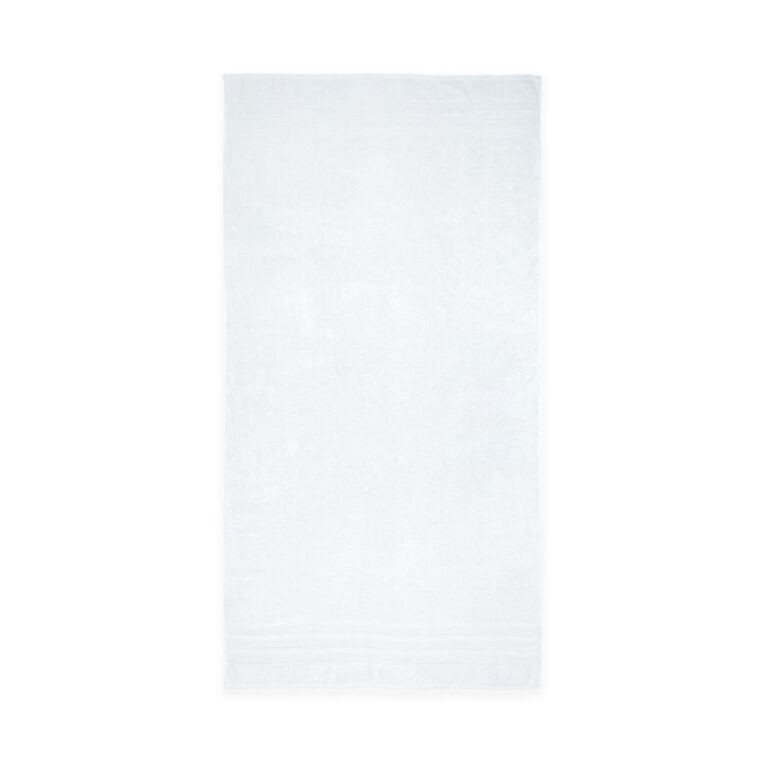 Living & Co Plush Plain Spa Towel White, , hi-res