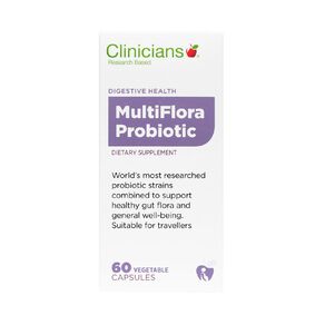 clinicians multiflora probiotic 60 vcaps 60 capsule