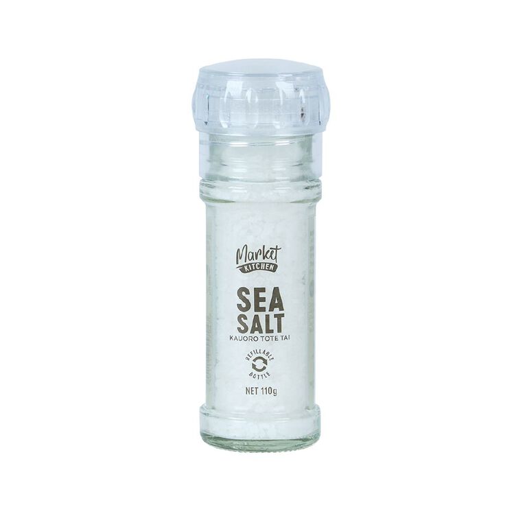 Market Kitchen Sea Salt Grinder 110g, , hi-res