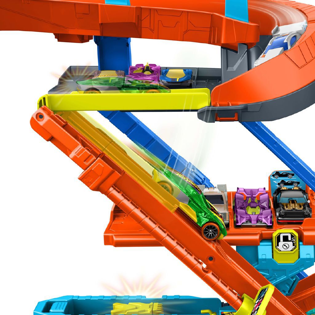Hot Wheels City Transforming Stunt Garage | The Warehouse