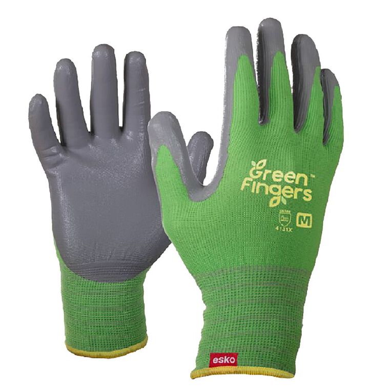 Esko Esko Green Fingers Nitrile Coated Gardening Gloves Size 6 X Small, , hi-res