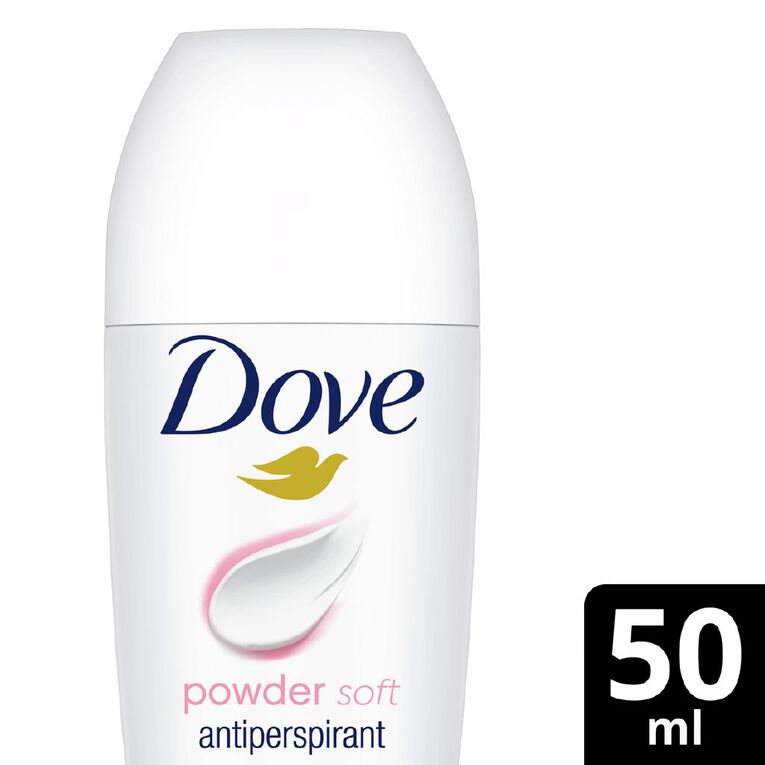 Dove Deodorant Roll On Powder Soft 50ml 50ml, , hi-res
