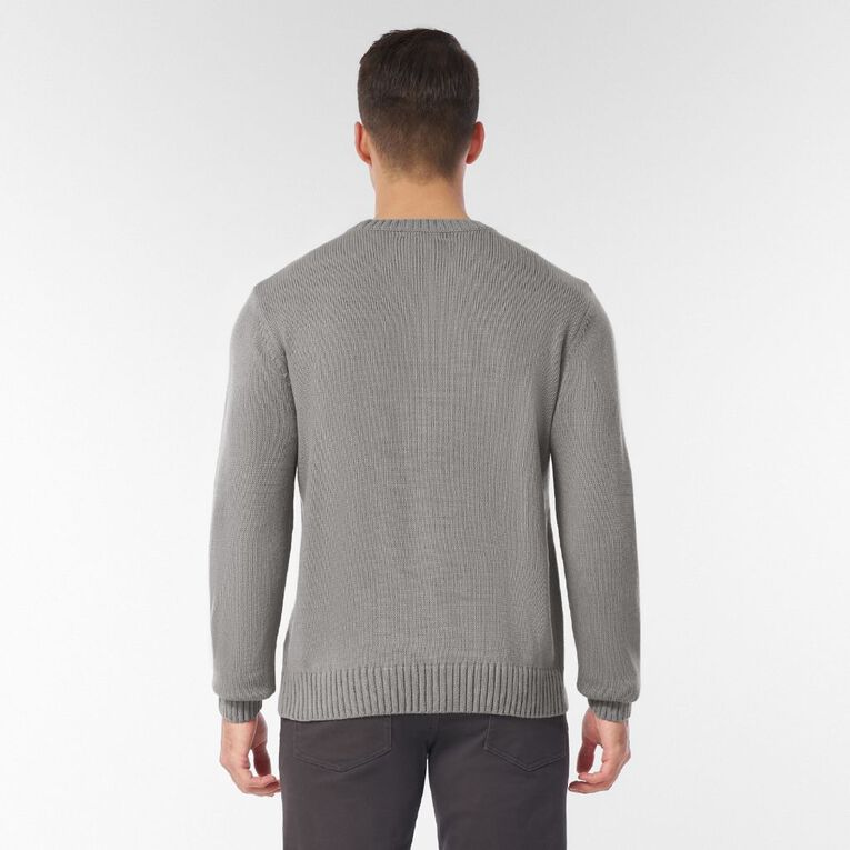 Garage Men's Crewneck Graphic Pullover, Grey Light, hi-res