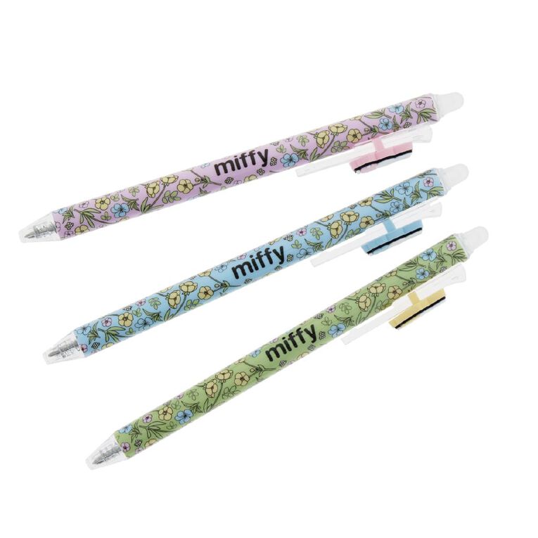 Miffy Buttercup Miffy Buttercup Erasable Gel Pens, , hi-res