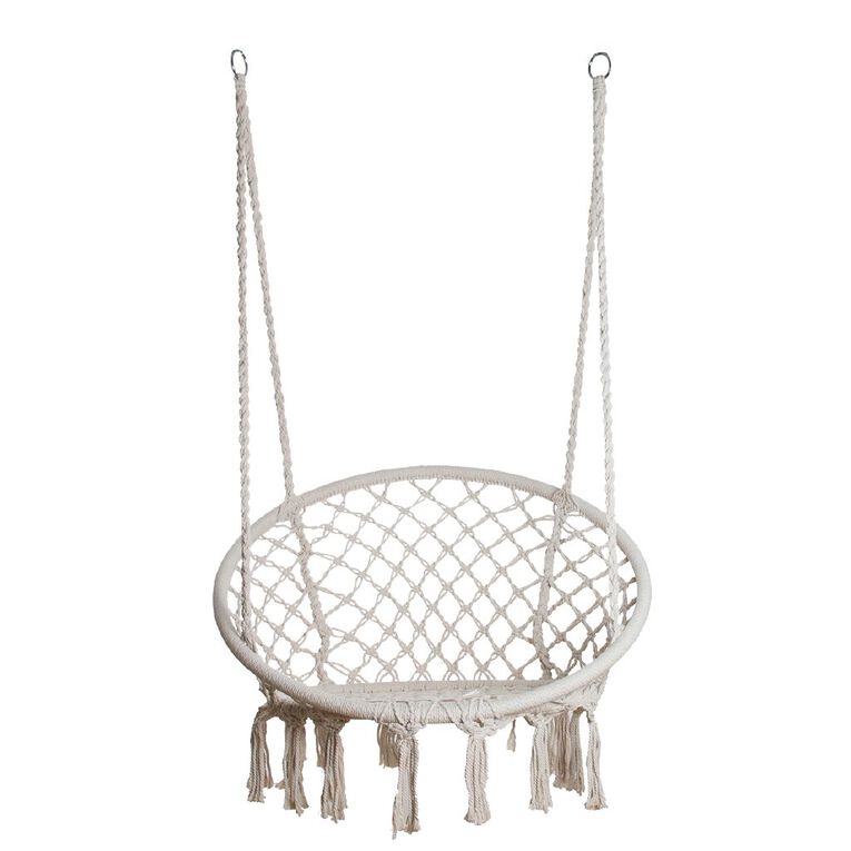 Living & Co Macrame Hanging Chair, , hi-res