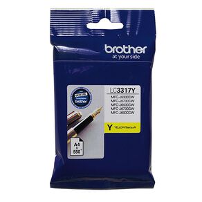 Brother Ink LC3317 Yellow 550 Pages