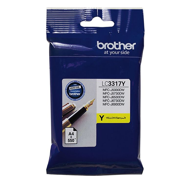 Brother Ink LC3317 Yellow (550 Pages), , hi-res