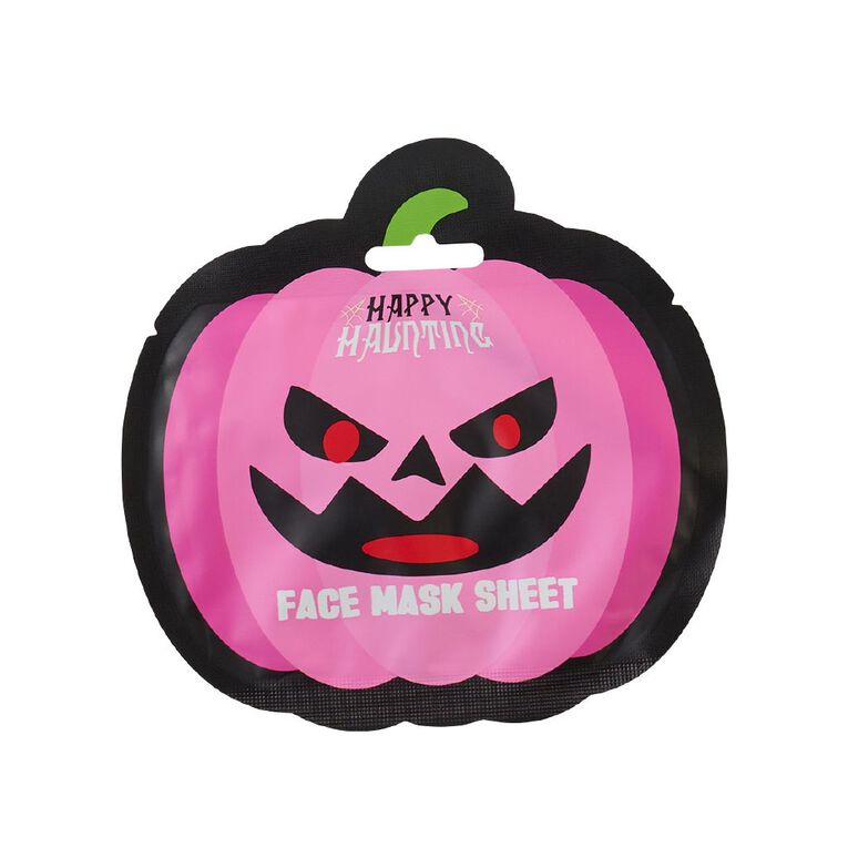 Happy Haunting Face Sheet Mask Natural, , hi-res