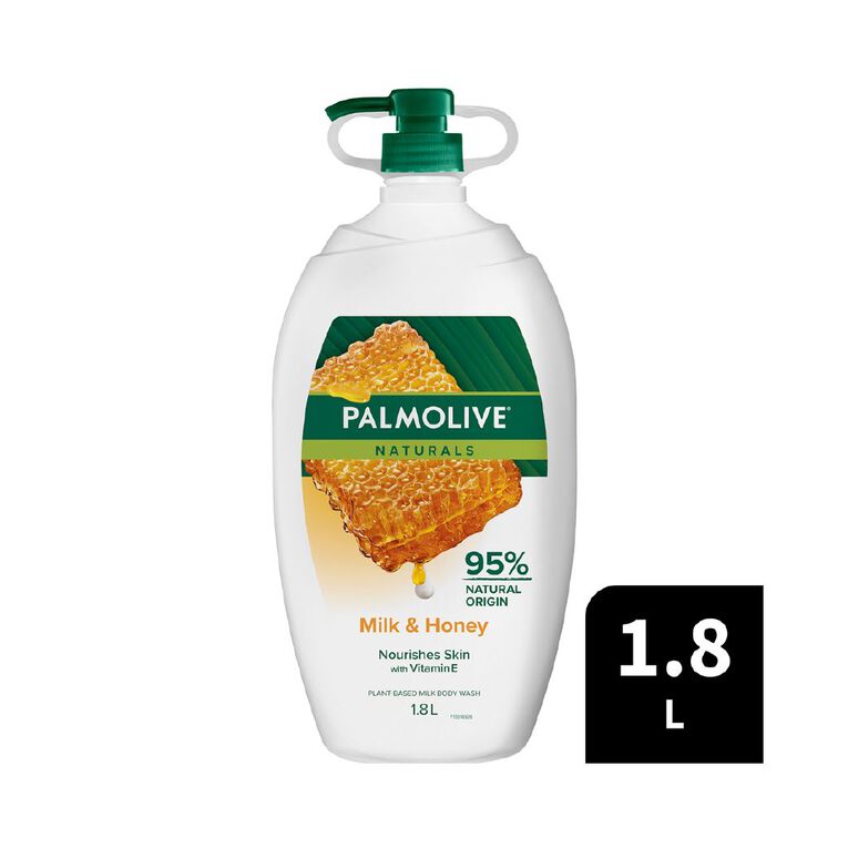 Palmolive Body Wash Milk & Honey 1.8L, , hi-res