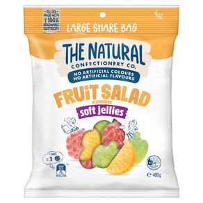 The Natural Confectionery Co. Soft Fruit Salad Jellies 400g