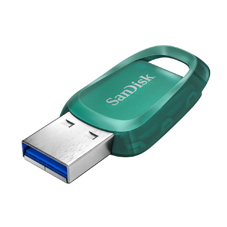 Sandisk Ultra Eco USB 3.2 G1 Flash Drive CZ96 256GB Green Green, , hi-res