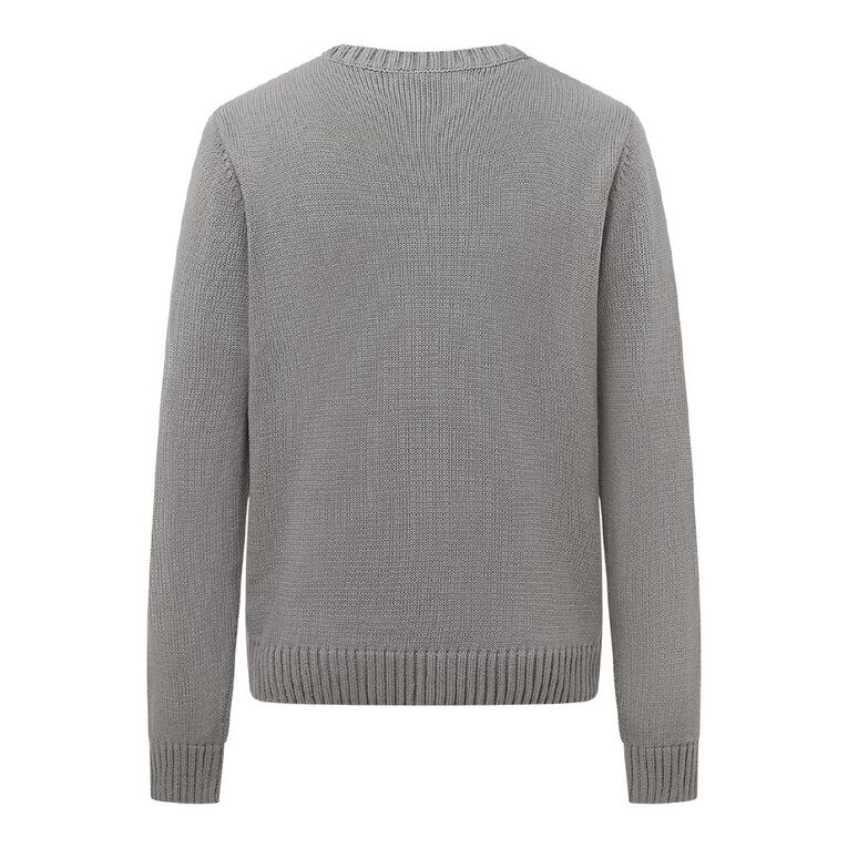 Garage Men's Crewneck Graphic Pullover, Grey Light, hi-res