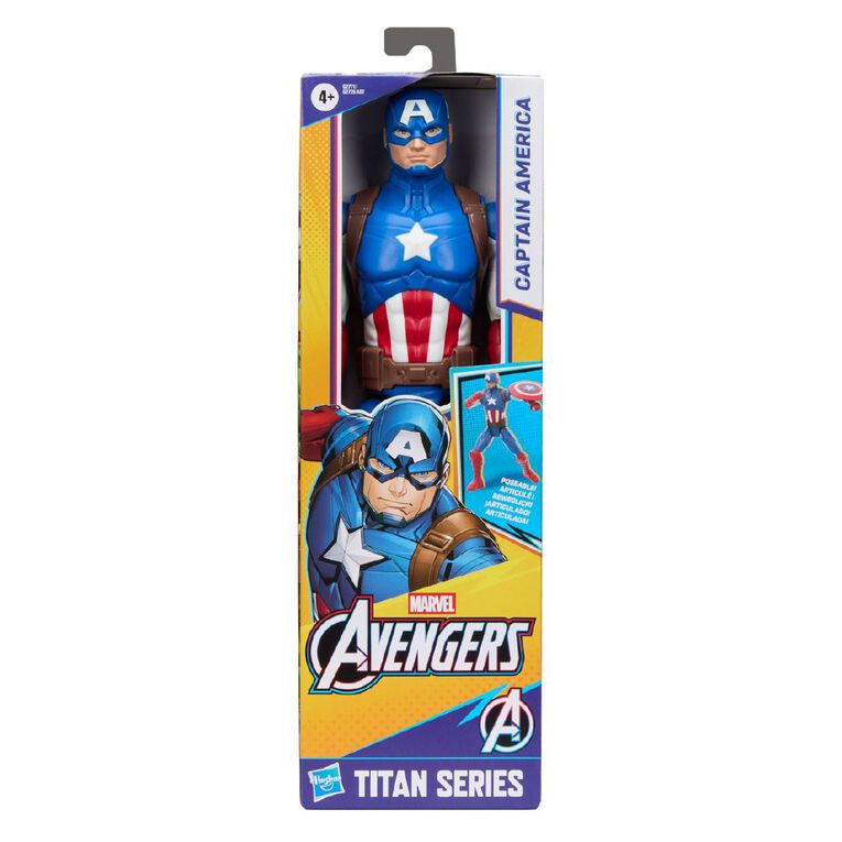 Marvel Avengers Evergreen Titan Series Captain America Figure Assorted, , hi-res