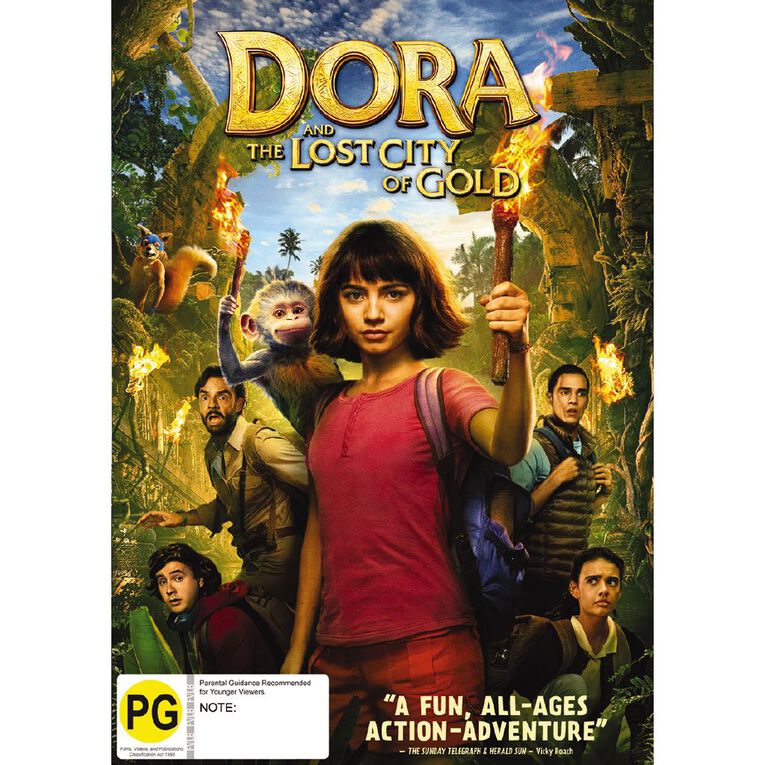 Dora And The Lost City Of Gold Dvd 1disc The Warehouse Dora And The Lost City Of Gold Dvd 1disc The Warehouse