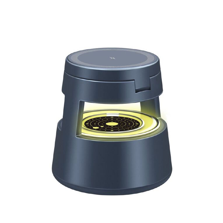 Tech.Inc 4 In 1 Wireless Charging Station With Night Lamp, , hi-res