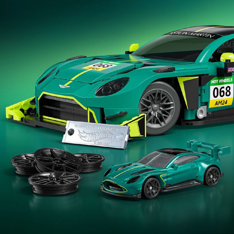 Hot Wheels Bricks Aston Martin Vantage GT3, , hi-res