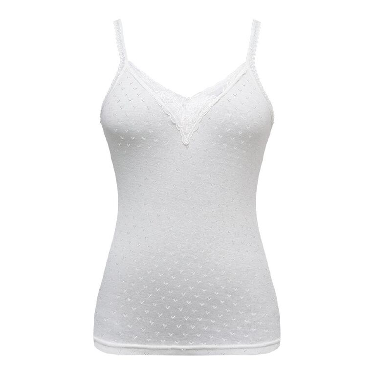 H&H Women's Vest Raindrop, Cream, hi-res