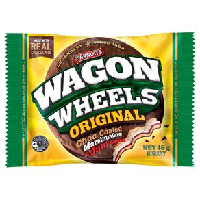 arnott's wagon wheels biscuits original 48 g