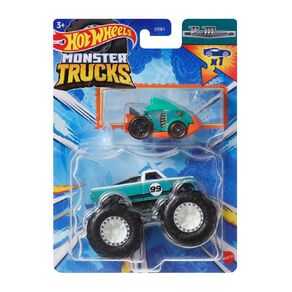 Hot Wheels Monster Truck 1:64 Scale Plus Promo Car