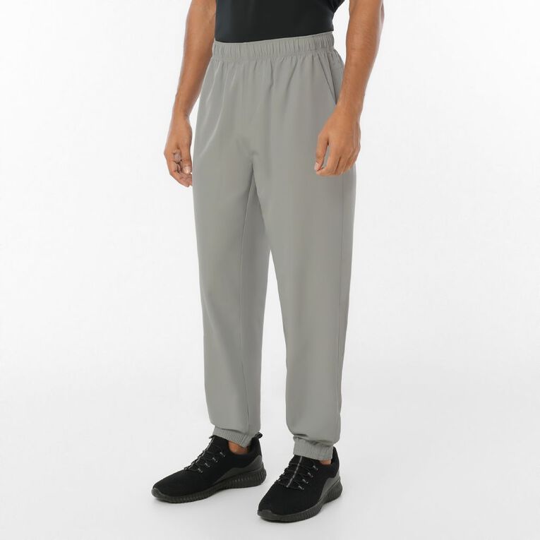 Active Intent Men's Stretch Shell Pants, Grey Mid, hi-res