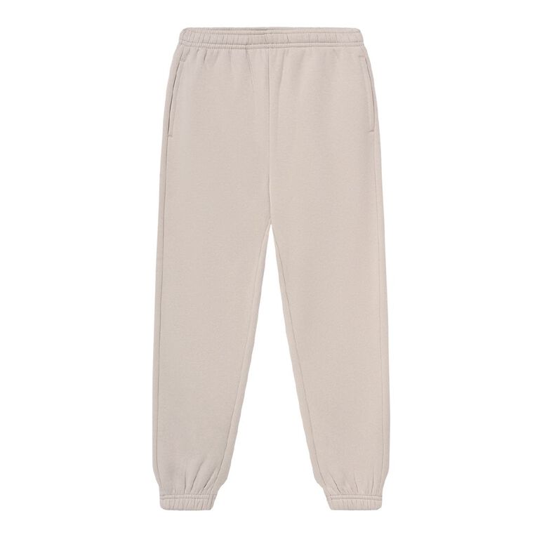 Young Original Plain Trackpants, Brown Light OATMEAL, hi-res