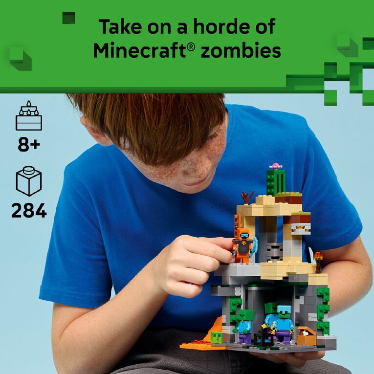 LEGO Minecraft Zombie Dungeon 21587, , hi-res