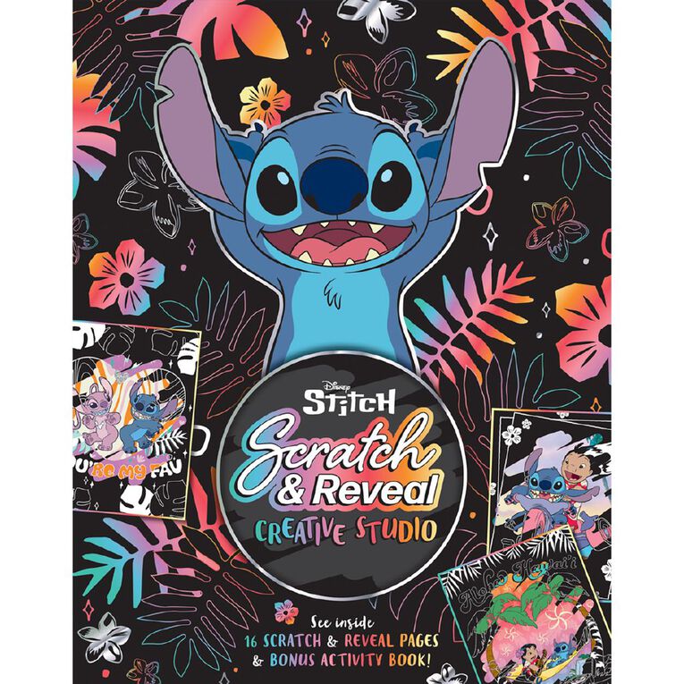 Stitch Scratch Art Creation Gift Kit, , hi-res