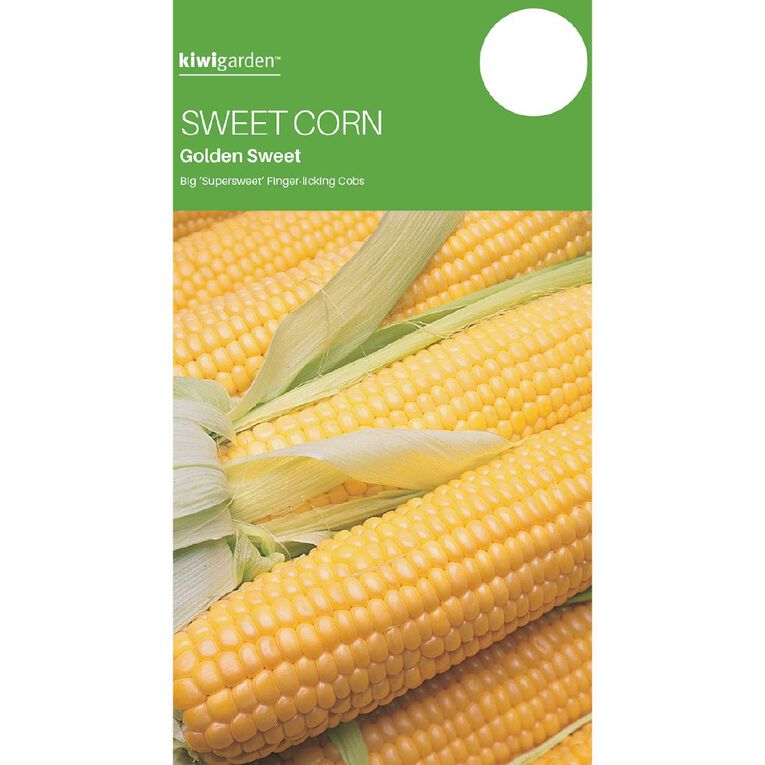 Kiwi Garden Sweetcorn Golden Sweet Seeds, , hi-res