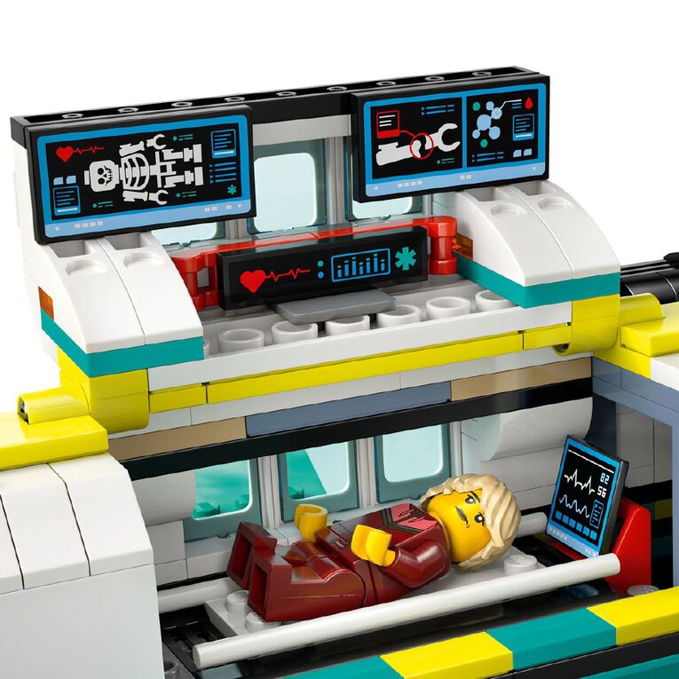 LEGO CITY Emergency Air Ambulance Airplane 60465, , hi-res