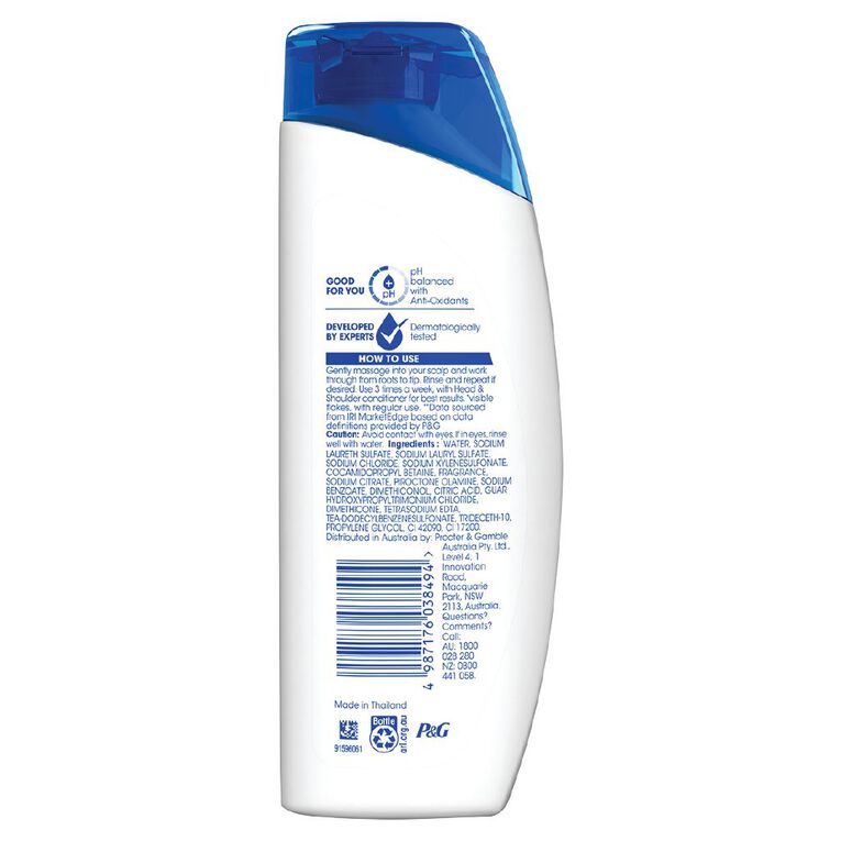 Head & Shoulders Clean & Balanced Shampoo 200ml, , hi-res