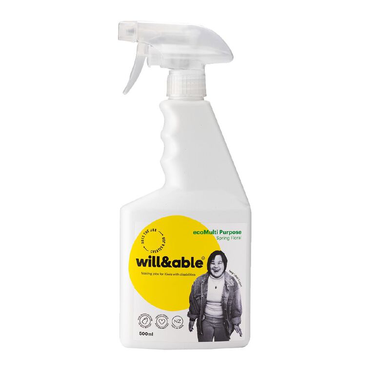 Will & Able Eco Multi-Purpose Cleaner 500ml, , hi-res