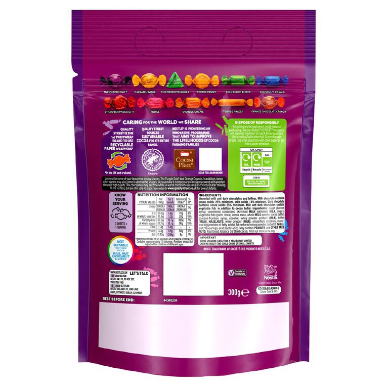 Nestle Quality Street Bag 300g, , hi-res
