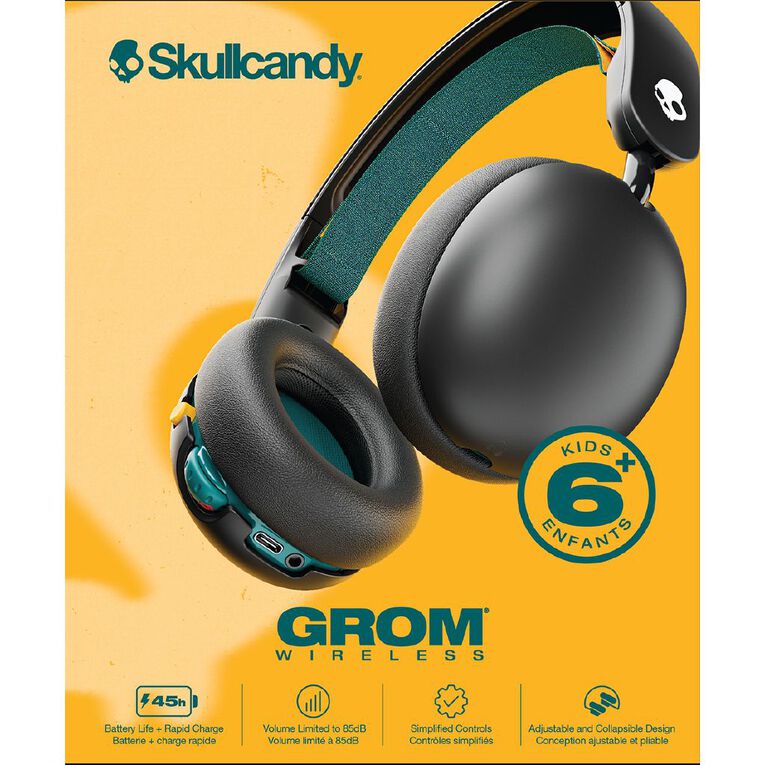 Skullcandy Grom Wireless Black, , hi-res