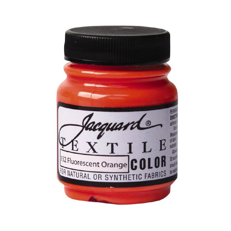 Jacquard Textile Colours 66.54ml Fluorescent Orange, , hi-res