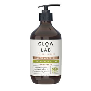 Glow Lab Antibacterial Lemongrass & Lime Hand Wash Pump 300ml