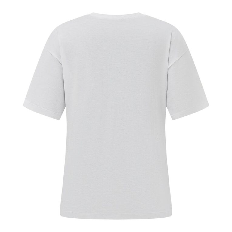 Disney Women's High School Musical Troy Bolton Tee, White, hi-res